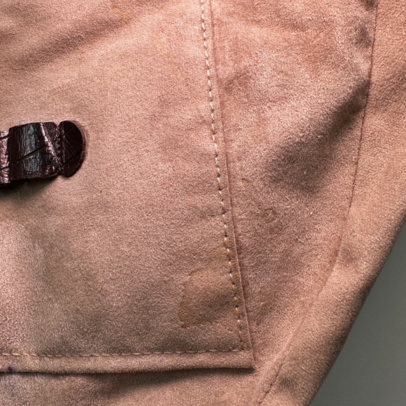 Brahmin Double Strap Brown Croc Embossed Leather Hobo Shoulder Bag Carryall - Picture 13 of 16